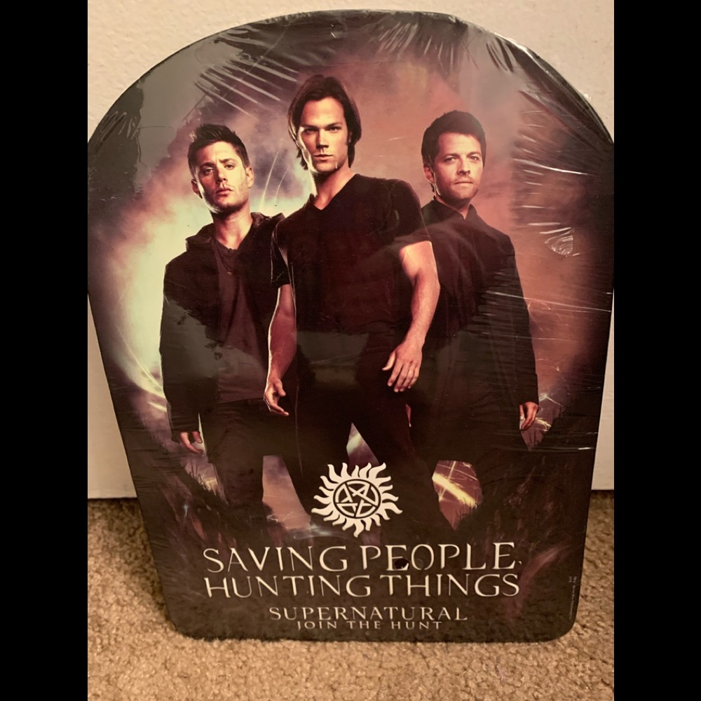 Tin Supernatural sign